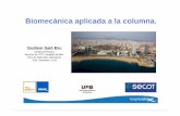 Guillem Saló Bru - Cirugía de la columna vertebralguillemsalo.cat/.../uploads/2015/10/46-biomecanica-de-la-columna.pdf · Biomecánica aplicada a la columna. ... mayor medida de