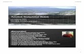 Autodesk Geotechnical Module - Discussions-Page - · PDF file · 2015-06-27GIS Networks SAC 27/10/2014 1 Autodesk Geotechnical Module Luis Carrión Pérez ... AutoCAD Civil 3D Certified