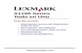 X1100 Series Todo en Uno - publications.lexmark.compublications.lexmark.com/publications/pdfs/x1100/span/ug.pdf · Uso del Centro de soluciones Lexmark .....8 Uso del Editor de fotografías