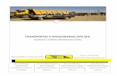 TRANSPORTES Y MAQUINARIAS BYB SPA - … · Transporte de maquinaria pesada y sobredimensionada 2. Transporte de Minerales 3. Carguío y Transporte a faenas mineras . TRANSPORTES Y