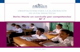 Serie: Hacia un currículo por competencias Nº 7entreparespanama.weebly.com/uploads/2/3/8/8/23888270/n7-orientaci... · Dirección Nacional de Educación Inicial Dirección Nacional