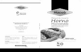 Manual AS HM-1.1 P GRILL INOX - Haceb | Fabricantes y ... · Manual de Usuario Horno Microondas Activa ya tu garantía y participa en el sorteo de una lavadora digital Haceb. Actividad