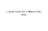 El repertorio de instrucciones RISC - Facultad de Ciencias ...exa.unne.edu.ar/ingenieria/circuitos_logicos/archivos/pic.pdf · na dentro del formato de la instrucción, ... Instrucciones
