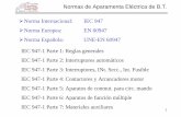 ¾Norma Española: UNE-EN 60947 IEC 947-1 Parte 1: …vsuarez/Download/MaterialApoyoPracticas/02_03... · Tipos de fusible por su forma • Cilíndricos •Cartucho. 8 Los fusibles