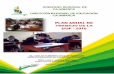 PLAN DE TRABAJO - Dirección Regional de Educación …€¦ ·  · 2017-10-23Plan Anual de Trabajo DGP 2016 ... tanto en primaria como en secundaria, ... Inexistencia de acciones