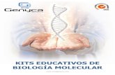 KITS EDUCATIVOS DE BIOLOGÍA MOLECULAR · Material de laboratorio necesario: - Guantes ... COMPLETA TU PRÁCTICA - Muestra de sangre animal Ref. 11512 ... Producto de PCR -Equipos