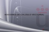 NOCIONES DE CALCULO VECTORIALpheras/curso-0-16-17/Presentaci+%A6n_calculo... · Campo VECTORIAL • Función de la posición que a cada punto del espacio le asigna una magnitud vectorial