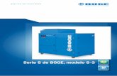 Serie S de BOGE, modelo S-3 IE3 - tecfred.com€¦ · S 60-3 7.5 110 7.52 266 45 60 1.5 2.0 1615x990x1450 1615x990x1950 G 1¼ 994 1024 S 60-3 8 115 7.30 258 45 60 1.5 2.0 1615x990x1450