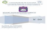 UNIVERSIDAD DE PANAMÁ - up.ac.pa · analizando las diferentes Constituciones Políticas de la República de Panamá, que han regido desde 1904 a la ... of Panama, which governed