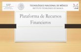 Plataforma de Recursos Financieros - itoaxaca.edu.mx€¦ · plataforma moodle pago de servicios plataforma desarrollo acadÉmico 1968-201 aniversariÕ instituto tecnolÓgico de oaxaca