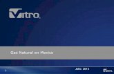 Gas Natural en Mexico - canacintra.org.mx · Procesamiento Gas Natural ... • El consumo de gas natural representó 63.4% del consumo total de combustibles industriales en 2011 .