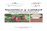 Genética y calidad - fhia.org.hn el periodo 2012 al 2015 y ha sido ... Posicionar el cacao de Honduras en el mercado internacional de cacao fino y de ... como “cacao criollo de