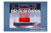 EMULSIONES - depa.fquim.unam.mxdepa.fquim.unam.mx/amyd/archivero/Emulsiones_1437.pdf · Agentes emulsificantes sintéticos. Emulsificantes naturales