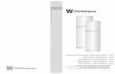 MANUAL DE INSTRUCCIONES ... - Electrolux - eCatalogla-electrolux.com/pdf/White_Westinghouse/w_Refrigeration_2Door_No... · Please read this manual completely before installing the