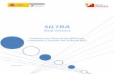 SILTRA - Seguridad Social:Internet · de ficheros de cotización (formato XML), afiliación e INSS entre el usuario y la TGSS mediante certificado SILCON, en el Sistema de Liquidación