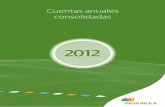 Cuentas anuales consolidadas - iberdrola.com IBERDROLA, S.A. Y SOCIEDADES DEPENDIENTES Estados consolidados de situación financiera al 31 de diciembre de 2012 y 2011 Miles de euros