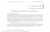CAPITULO TEORIA GENERAL DE SISTEMASa General de Sistemas Aplicada Sistemas y Organizaciones Capitulo 4 - Teoría General de Sistemas 2