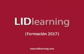 Presentación de PowerPoint - LIDlearning · /Producción Audiovisual de vídeo-cursos, ... Aprende y domina el lenguaje digital TECNOLOGÍAS 5. Sácale el máximo provecho a trabajar