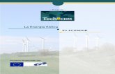 La Energía Eólica En ECUADOR - biblioteca.olade.orgbiblioteca.olade.org/opac-tmpl/Documentos/cg00289.pdfSus funciones se relacionan con la coordinación de la operación del Sistema