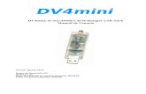 DV4mini: D-Star/DMR/C4FM-Hotspot-USB-Stick Manual …dv4mini.de/manuals/manuals/DV4mini_Spanish_UserManual.pdf · basa enuna modulación 4FSK,porlotantotransmiteen 4frecuenciascon