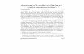 PROGRAMA DE RESIDENCIA PEDIÁTRICA *cidbimena.desastres.hn/RHP/pdf/1975/pdf/Vol5-6-1975-3.pdfDr. Jacinto R. García, Dr. Honorio Claros F., Dr. Eduardo Talavera W. HONDURAS PEDIÁTRICA