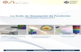La Suite de Simulación de Fundición - Consultores | CPM · Materiales para moldes (arena, corazones, herramientas de acero,…) Ventilas de aire Pinturas para moldes o desmoldantes