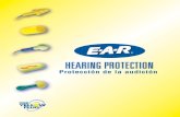 Protección de la audición - pibajio.com · vendemos protección auditiva, sino que estamos dedicados al éxito de todo su programa de conservación de la audición. Y lo ayudaremos
