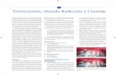 4 Tartrectomía, Alisado Radicular y Curetajemedia.axon.es/pdf/75854_2.pdfLa tartrectomía es la remoción de la placa, cálculo y manchas desde la corona hasta la superficie de la
