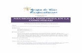 Protocolos del GVR (P-GVR- 8) NEUMONÍA ADQUIRIDA EN …€¦ ·  · 2014-10-28Legionella pneumophila es causa excepcional de neumonía en la infancia. Mycobacterium tuberculosis