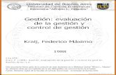 Gestión : evaluación de la gestión y control de gestiónbibliotecadigital.econ.uba.ar/download/tesis/1501-1118_KraljFM.pdfEL CONTROL DE GESTION Productividad, eficiencia, eficacia