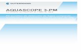 AQUASCOPE 3-PMkmx.cl/wp-content/uploads/brochure/KMX-Mini-Geofono-Campana.pdf · AQUASCOPE3-PM Kit Acústico de Detección de Fugas de Agua - El Aquascope 3-PM tiene un ancho de banda