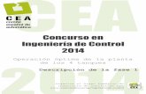Concurso en Ingeniería de Control 2014 - isa-spain.org -Descripcion.pdf · El concurso tiene como fin el desarrollo de controladores para la planta de los 4 tanques ... de orden
