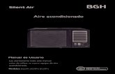 Aire acondicionado - BGH Argentina · Lea atentamente todo este manual antes de utilizar su nuevo equipo de aire acondicionado. Modelos: BC23FN, BC30FN, BC45FN. Manual de Usuario