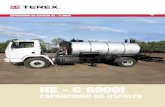 HE - C 6000l - cowdinsa.comcowdinsa.com/uploads/File/pdfs/Catalogos/esparcidor.pdf · para operar con emulsiones asfálticas (con o sin polímeros), asfaltos diluidos o CAPs. ...