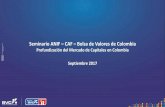Presentación de PowerPoint - anif.co · Trayectoria Más de 3 Años *Grupos Restrictivos Persona Jurídica ... En Colombia, la participación de ordenes electrónicas en el mercado
