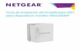 Guía de instalación del Amplificador WiFi para ... · 4 Familiarización con el amplificador WiFi Antes de que instale el amplificador WiFi, familiarícese con sus indicadores y