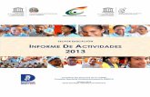 SECTOR EDUCACIÓN I DE ACTIVIDADES 2013 - …€¦ ·  · 2014-10-08PÁGINA 2 INFORME DE ACTIVIDADES 2013 ... escuela mexicana elaboró un programa que contempló la visita a sitios
