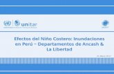 Efectos del Niño Costero: Inundaciones en Perú ...reliefweb.int/sites/reliefweb.int/files/resources/PE_UNOSAT_El...Análisis Rápido de Inundaciones ... Incremento del caudal y cauce