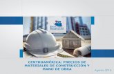 CÁMARA COSTARRICENSE DE LA CONSTRUCCIÓNordecccac.com/docs/XXXIX/Estudio de precios Centroamérica... · Análisis de precios unitarios (i.v.i.) 9A continuación se comparan los