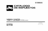 YBR125ED - Recambios Yamaha - Todos los recambios … 2012.pdf ·  · 2013-05-093j1–24240–10 .grafico, del tanque 1 para mxr. prologo 7. ... 6 51d–13770–00 inyector 1 ...