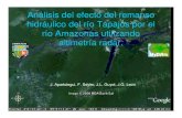 Análisis del efecto del remanso hidráulico del río Tapajós ...³n de datos en la fase creciente debido al efecto de remanso hidráulico. Gracias. CURVAS DE REMANSO 3.000 4.000