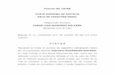 Proceso No 18788 CORTE SUPREMA DE JUSTICIA SALA … · Aprobado acta N° 083 Bogotá, D. C., veintisiete (27) de octubre de dos mil cinco (2005). V I S T O S ... aseguramiento de