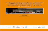Conferencia Internacional para la Reducción del Riesgo …eird.org/.../Informesregionalynacionales/doc19240-contenido.pdfINFORME Noviembre de 2011. 2 Tabla de contenidos Introducción
