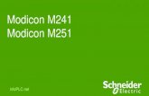 Modicon M241 Modicon M251 - Automatización Industrial ... · Conectividad del sistema con Modbus (TCP y SL) Medición de energía y pulsadores inalámbricos Harmony ... 8 HSC de