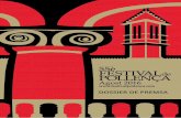 DOSSIER DE PREMSA - festivalpollenca.com · bres, Caballos y Toros (percusión, voz y cuerda), Concierto para timple y orquesta (tim-ple solista y orquesta) y Suite de Mararía (orquesta).
