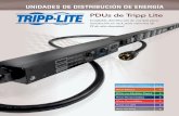 PDUs de Tripp Lite · un Switch de Transferencia Automática para proporcionar energía redundante a dispositivos con un solo cable que no cuentan con fuentes de alimentación