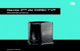 Genie 2™ de DIRECTV - Teléfono, Internet, Servicio …espanol.att.com/mlcomm_redesign/_documents/soporte/user...I. RESUMEN Bienvenido al servicio de video DIRECTV de AT&T. El Genie