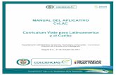 MANUAL DEL APLICATIVO CvLAC Curriculum Viate para ... · MANUAL DEL APLICATIVO CvLAC Curriculum Viate para Latinoamerica y el Caribe Departamento Administrativo de Ciencia, Tecnología