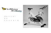 manual de ususario - lemondfitness.com Fitness Inc. Ninguna otra marca, ... LeMond RevMaster es un nuevo y revolucionario grupo de ciclismo estacionario LeMond Fitness Inc. Ha logrando