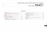 SISTEMAS DE ARRANQUE Y CARGA SC - ...:::Club …clubnissanarg.com.ar/Foro/archivo/archivo/sc.pdf ·  · 2010-02-18SISTEMAS DE ARRANQUE Y CARGA SECCIOuN SC uINDICE PRECAUCIONES.....